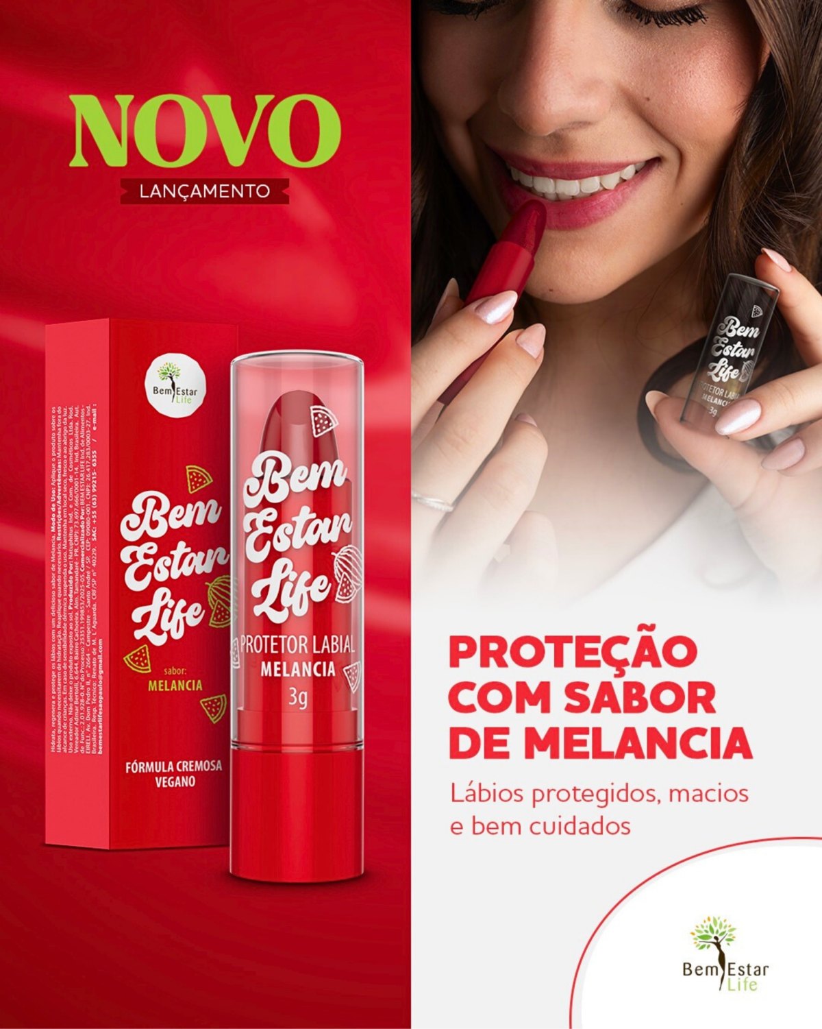 HIDRATANTE LABIAL - MELANCIA