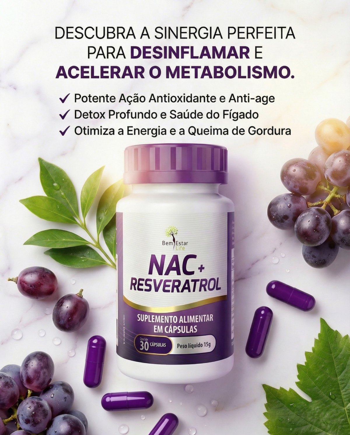 NAC + RESVERATROL 