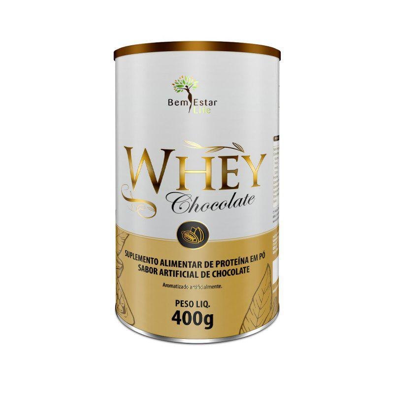 WHEY PROTEIN CHOCOLATE 400 GR, *70% ISOLADO / 30% HIDRIOLISADO*