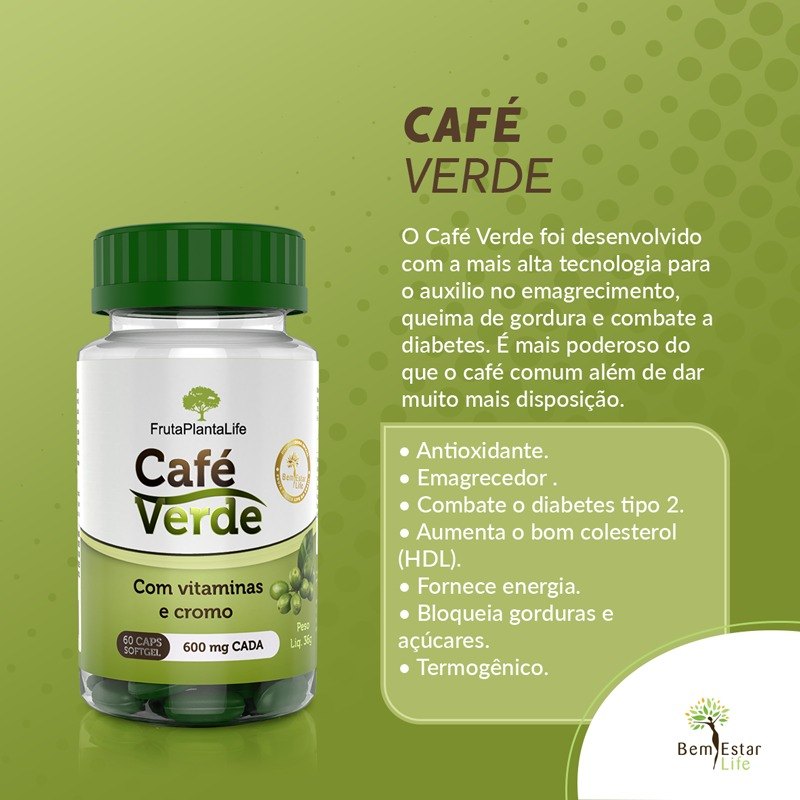 CAFE VERDE 30 CAPS.  